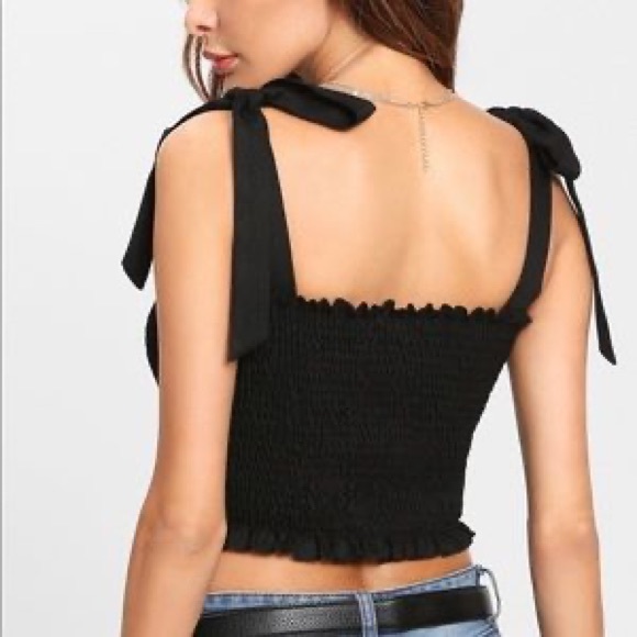 smocked tank top - Picture 2 of 3